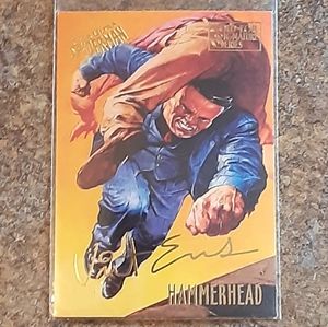 Fleer Ultra Spider-Man Gold Foil Signature Series